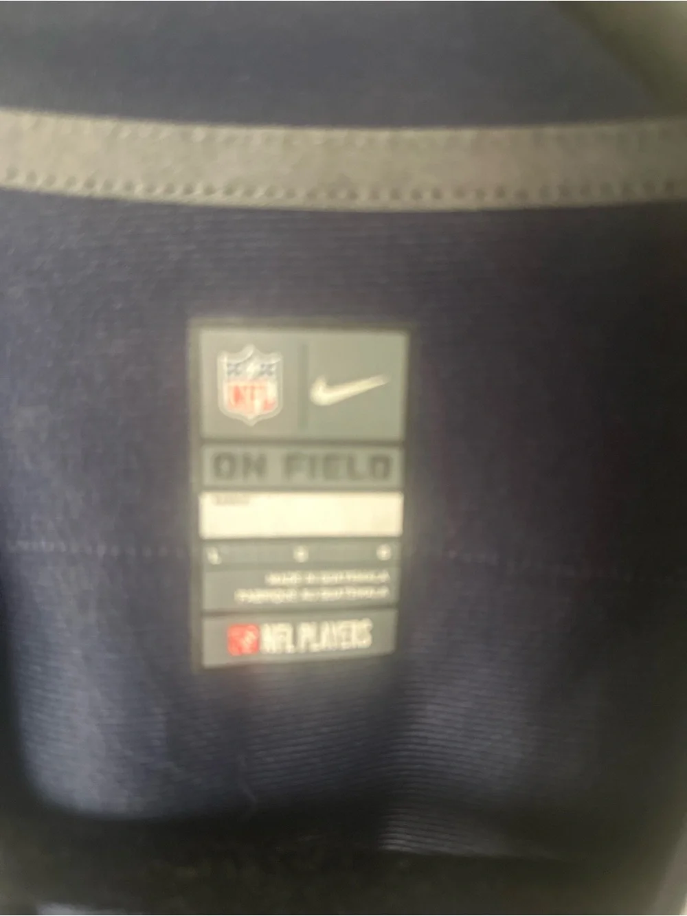 Nike on field large ladies Dallas Cowboys #4 dak Prescott Jersey - Navy & White
